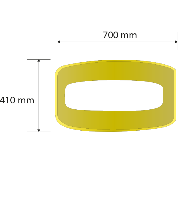 General thickness: 5.4 mm