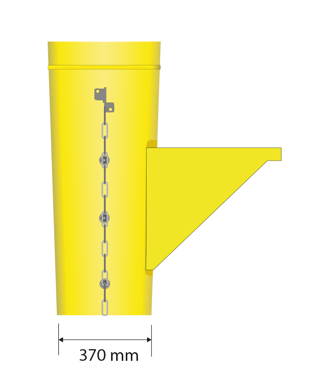 Base dimensions: 600 x 370 mm