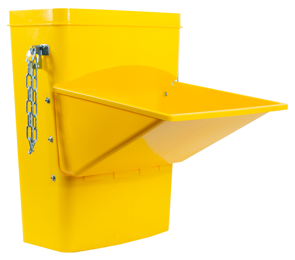 ITM Maxi debris chute with hopper
