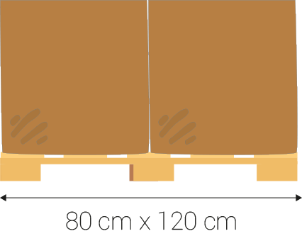 Palette: 80x120 centimètres