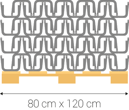 Palette: 80x120 centimètres